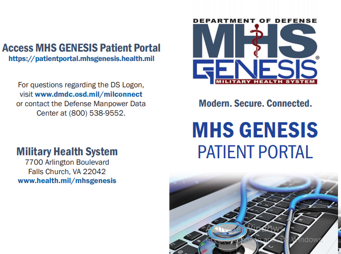 MHS GENESIS Patient Portal Login